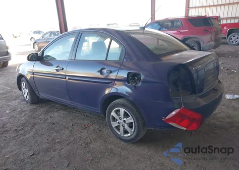 2009 Hyundai Accent Gls from USA, damaged, VIN KMHCN46C99U288903
